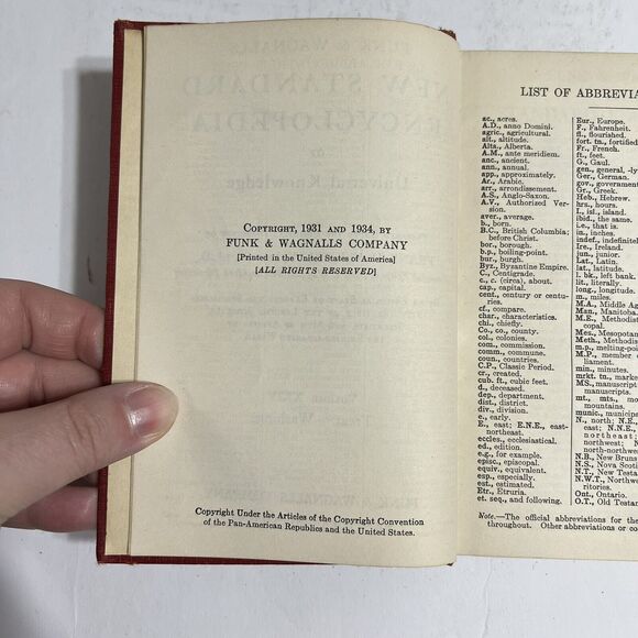 Funk and Wagnalls New Standard Encyclopedia 1931 1934 Vol XXIV Treat to Washings - Picture 5 of 14